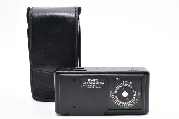 RU1044★セコニック SEKONIC VIEW SPOT METER L-438 露出計 ケース付