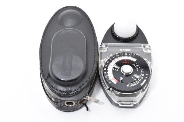 RU1051★セコニック SEKONIC STUDIO DELUXE L-28c2 露出計 ケース付