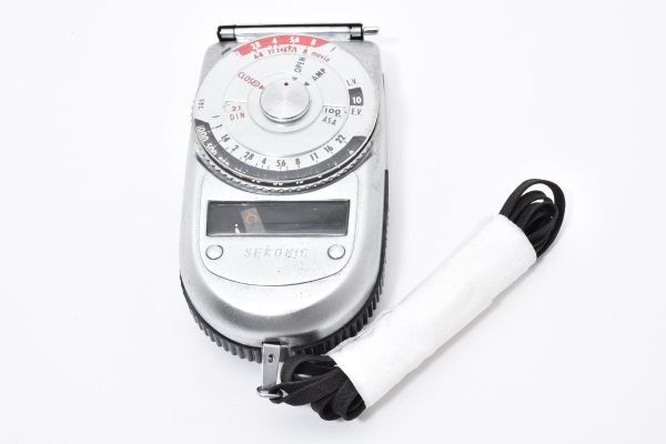 RU1064★セコニック SEKONIC AUTO-LEADER model 38 露出計 ストラップ付