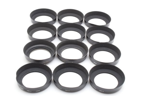 RU1080★ニコン Nikon HN-2 レンズフード 12個セット