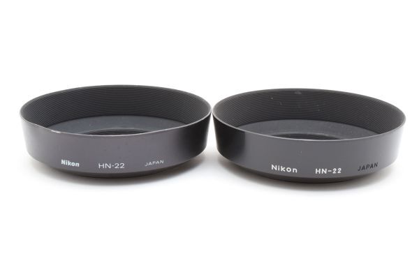 RU1089★ニコン Nikon HN-22 レンズフード 2個セット