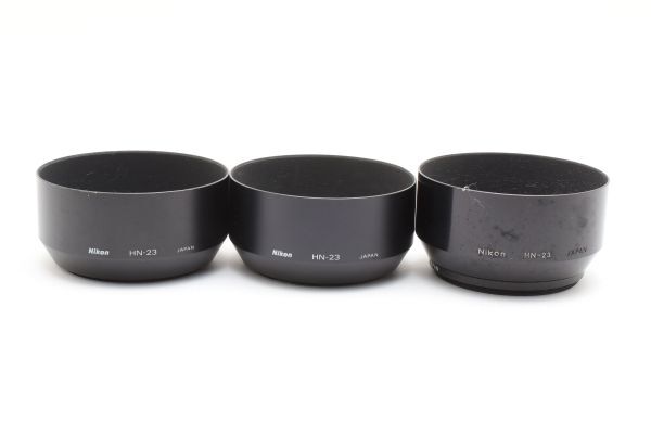 RU1088★ニコン Nikon HN-23 レンズフード 3個セット