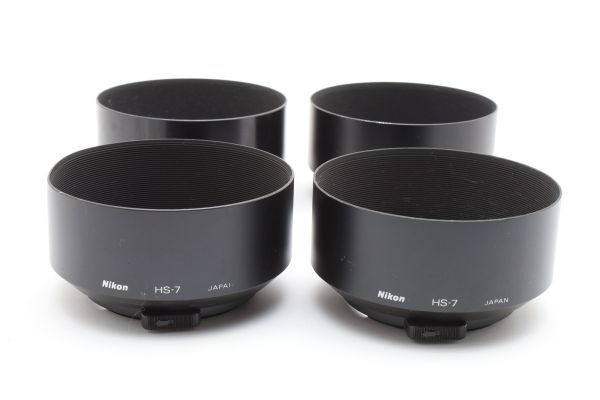 RU1087★ニコン Nikon HS-7 レンズフード 4個セット