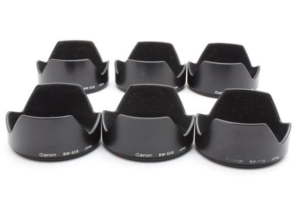 RU1110★キャノン Canon BW-52B レンズフード 6個セット