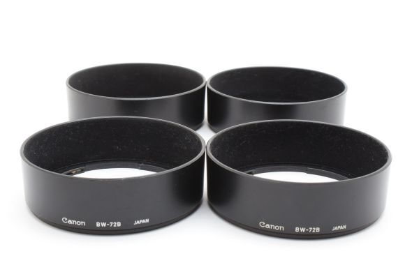 RU1106★キャノン Canon BW-72B レンズフード 4個セット