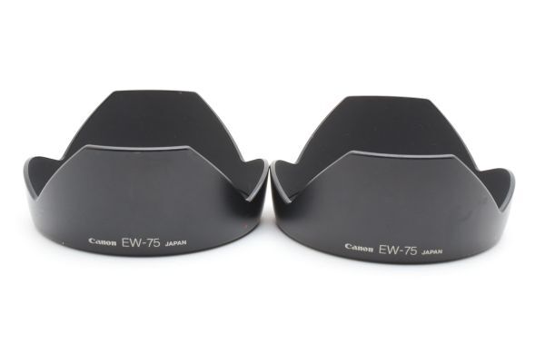 RU1102★キャノン Canon EW-75 レンズフード 2個セット