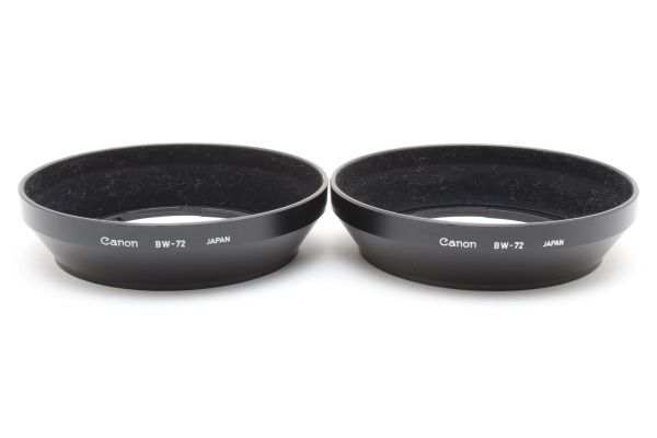 RU1118★キャノン Canon BW-72 レンズフード 2個セット