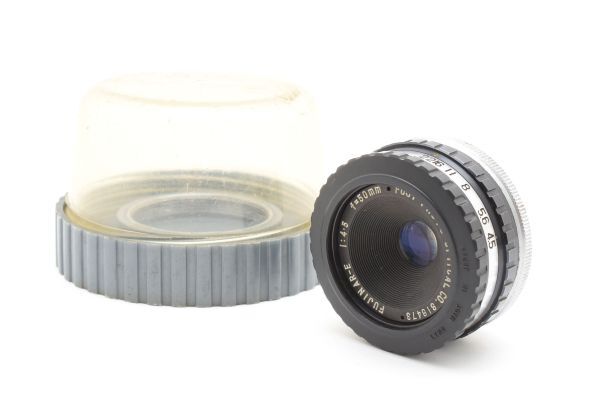 RU1130★富士フィルム FUJI PHOTO OPTICAL FUJINAR-E 50mm F4.5 引き伸ばしレンズ ケース付