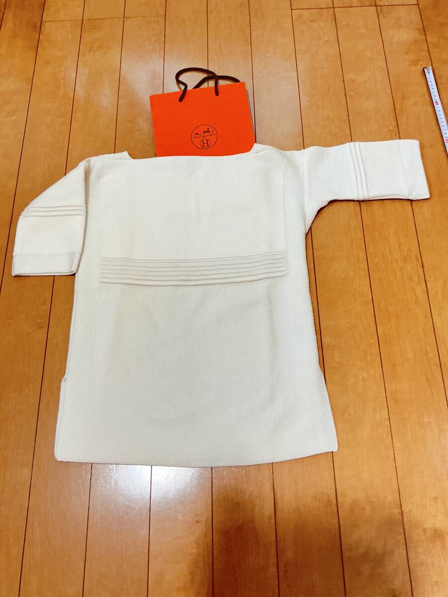 未使用近い　HERMES エルメス　トップス　白　36