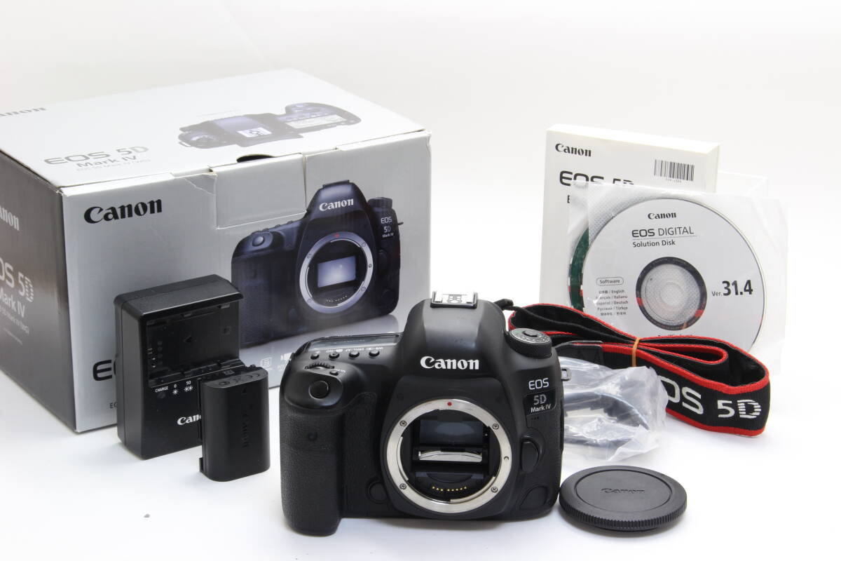 B+ (並品) Canon キヤノン EOS 5D Mark IV 4 ボディ フルサイズ 初期不良返品無料