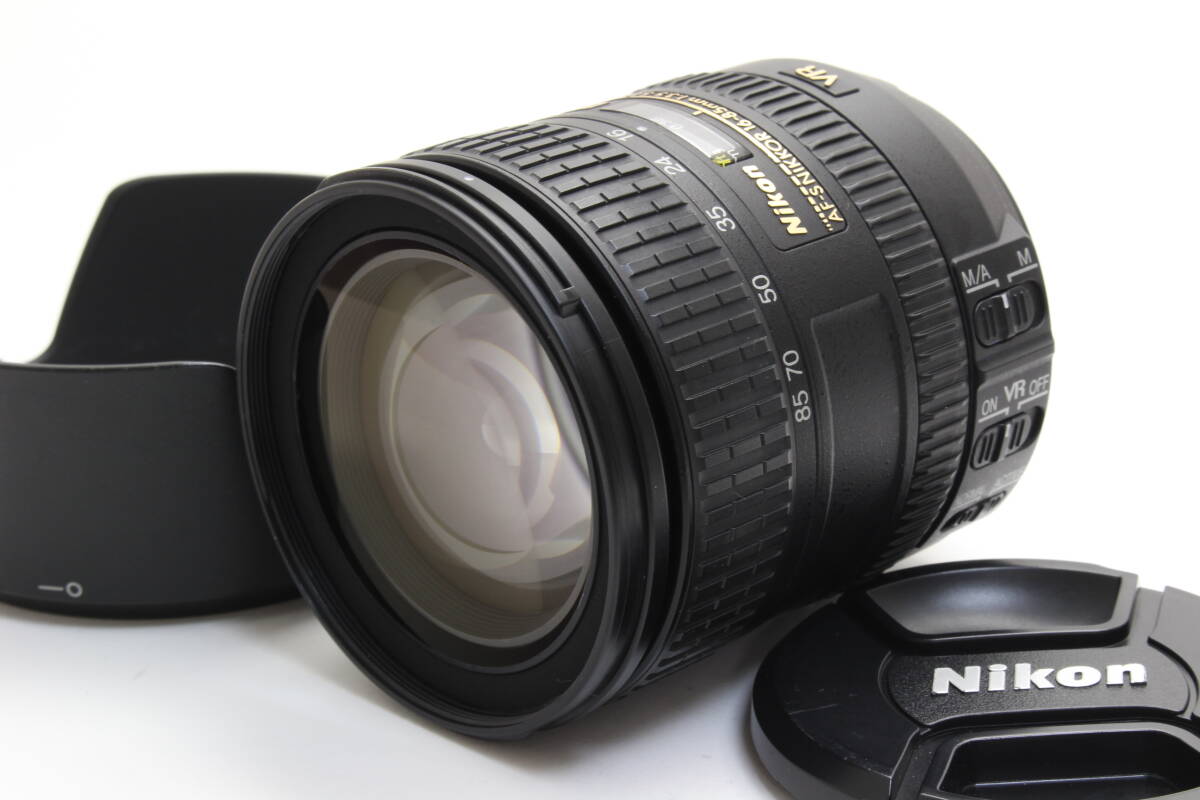 A (美品) Nikon ニコン DX AF-S NIKKOR 16-85mm F3.5-5.6G ED VR 初期不良返品無料