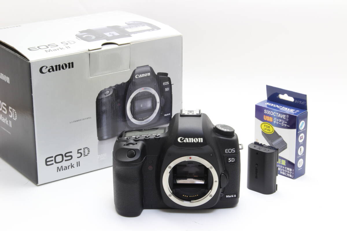 A＋ (美品) Canon キヤノン EOS 5D Mark II 2 ボディ フルサイズ ショット数9152回 初期不良返品無料