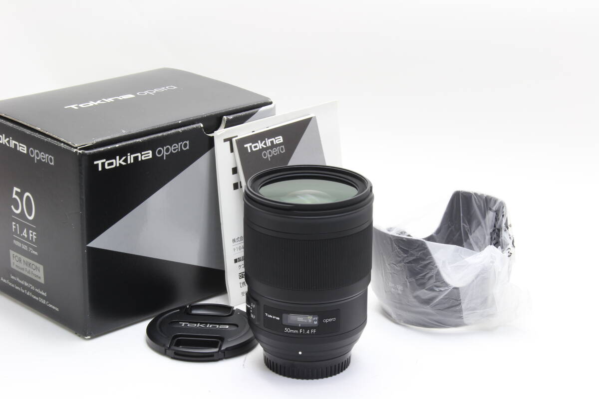 AA (新品級) TOKINA トキナー opera 50mm F1.4 FF NIKON用 初期不良返品無料