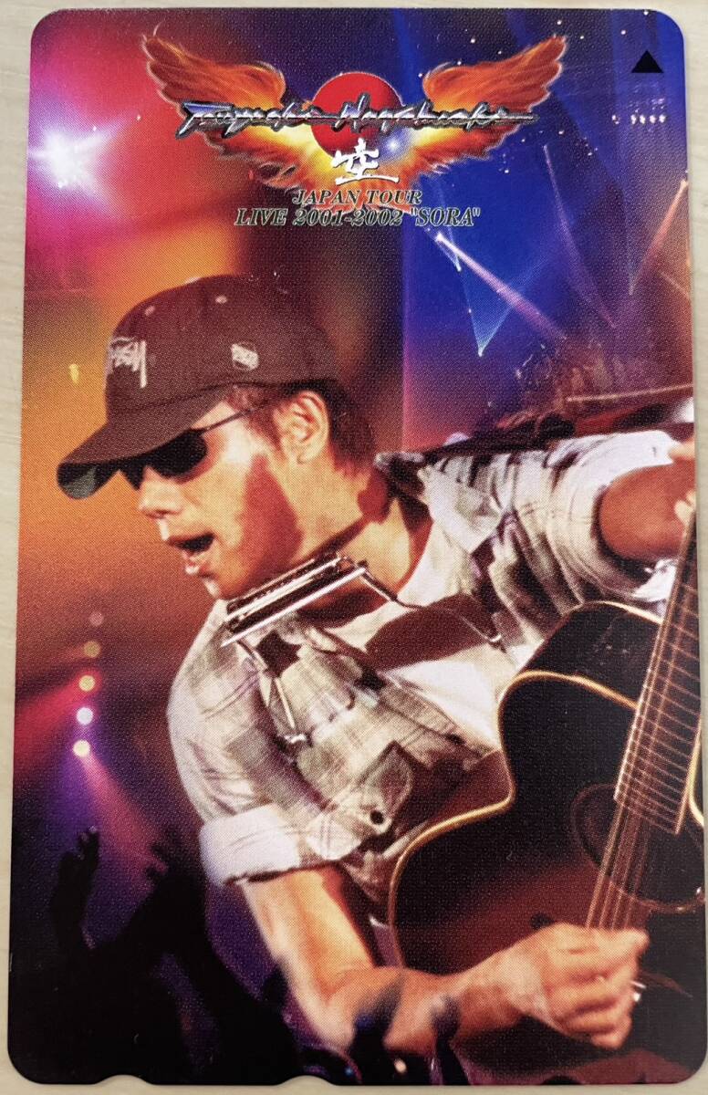 【未使用】 長渕剛 JAPAN TOUR LIVE2001-2002 ”SORA” テレホンカード 50度 