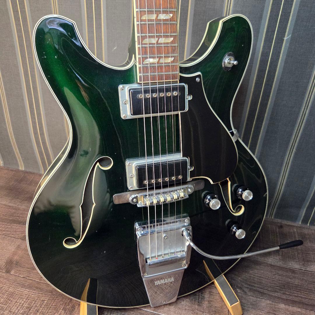 激レア 1968年 セミアコ　YAMAHA ヤマハ　SA-50 グリーン　緑　日本製　日本　ジャパンヴィンテージ　JAPAN　ギター　エレキギター