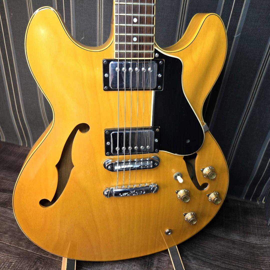 YAMAHA SA700 セミアコ　ジャパンヴィンテージ　JAPAN　日本　 super axe エレキギター　ギター　イエロー　ナチュラル