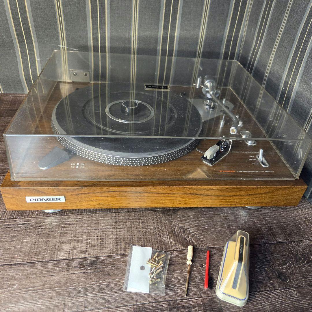 Pioneer パイオニア レコードプレーヤー ターンテーブル PL-1250