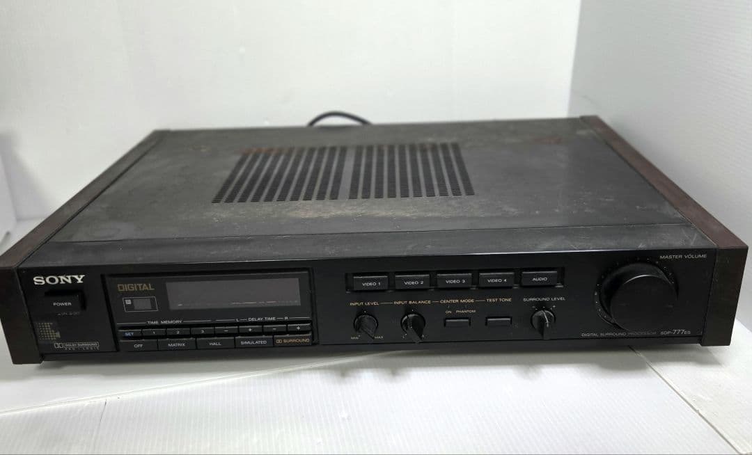 ジャンク 現状品 SONY ソニー SDP-777ES デジタルサラウンドプロセッサー 音響機器 オーディオ