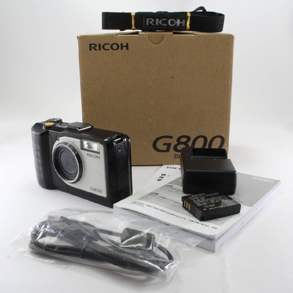 RICOH デジタルカメラ G800 広角28mm 防水5m 耐衝撃2.0m 防塵 耐薬品性 162045