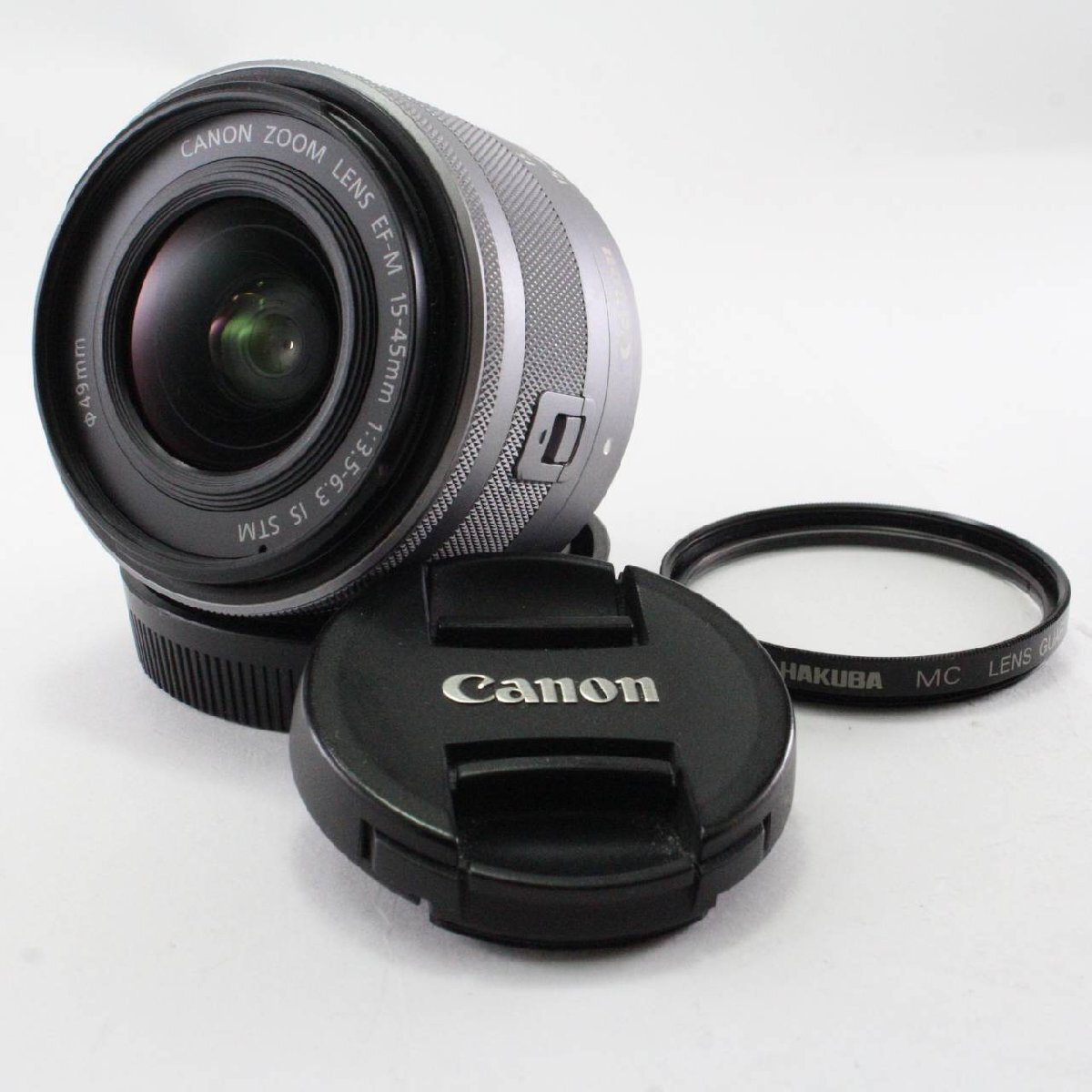 Canon 標準ズームレンズ EF-M15-45mm F3.5-6.3IS STM(シルバー) ミラーレス一眼対応 EF-M15-45ISSTMSL