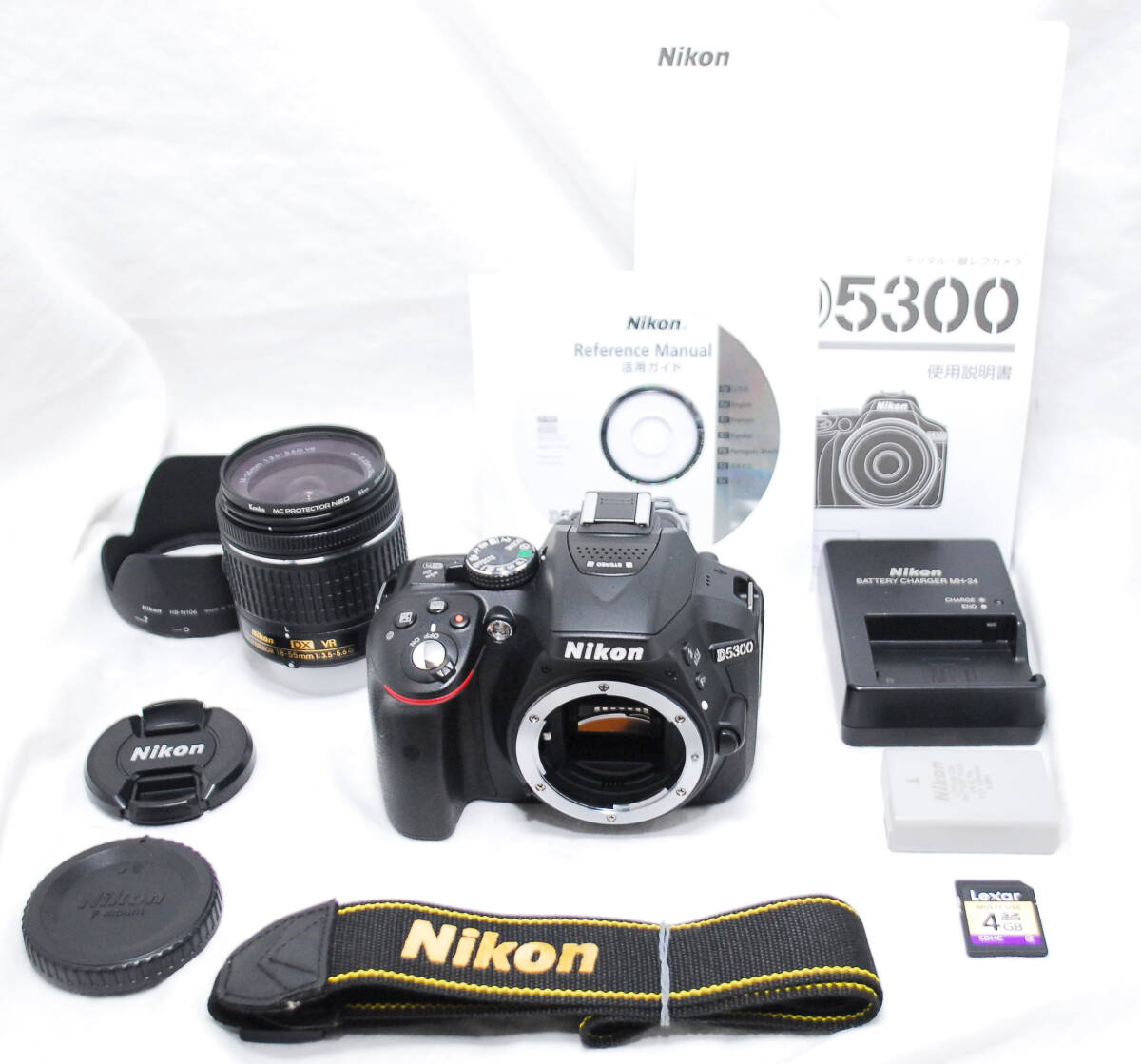 【超美品・SDカード付き】Nikon ニコン D5300 AF-P 18-55mm VR