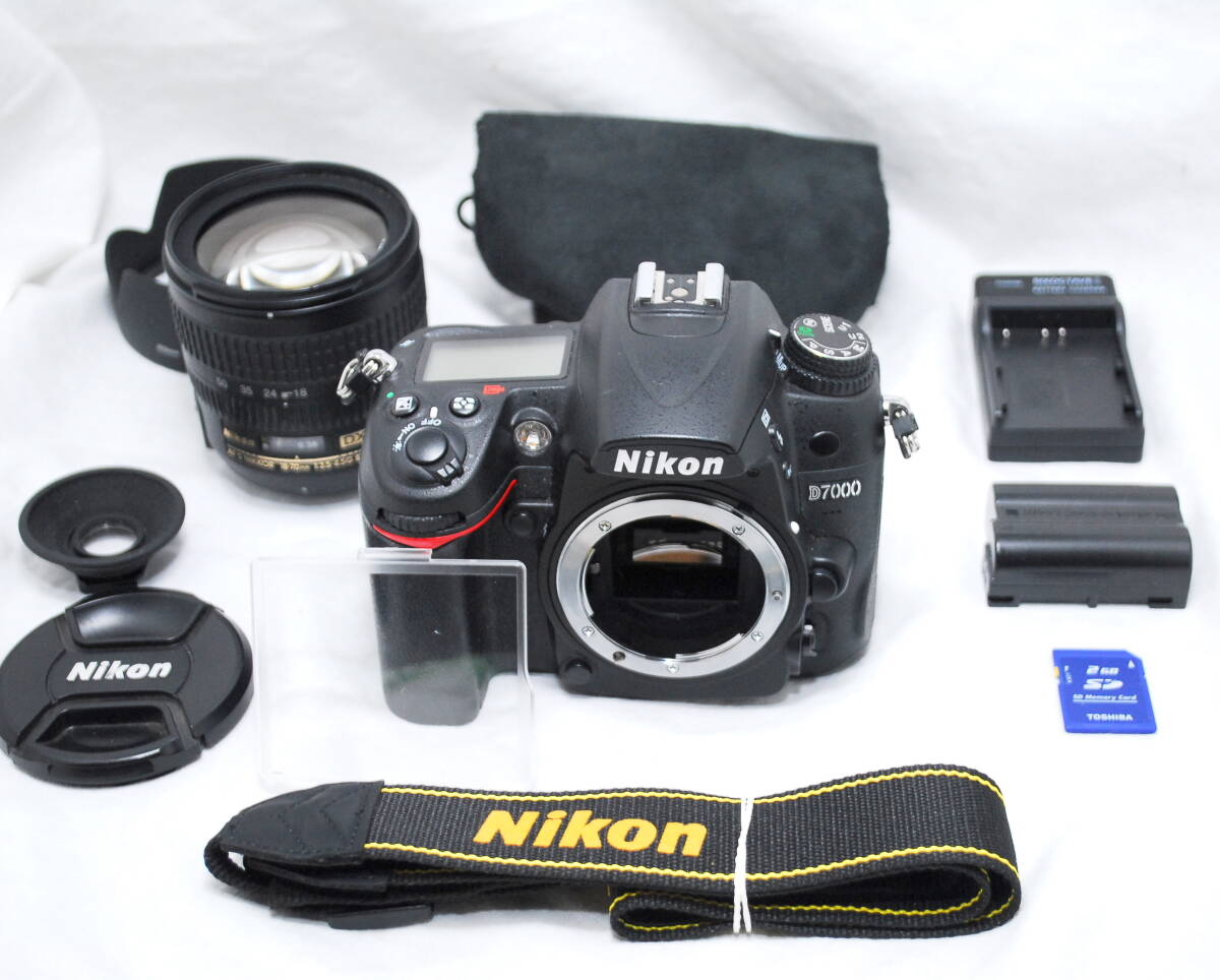【超美品・豪華セット】Nikon ニコン D7000 AF-S 18-70mm　訳あり
