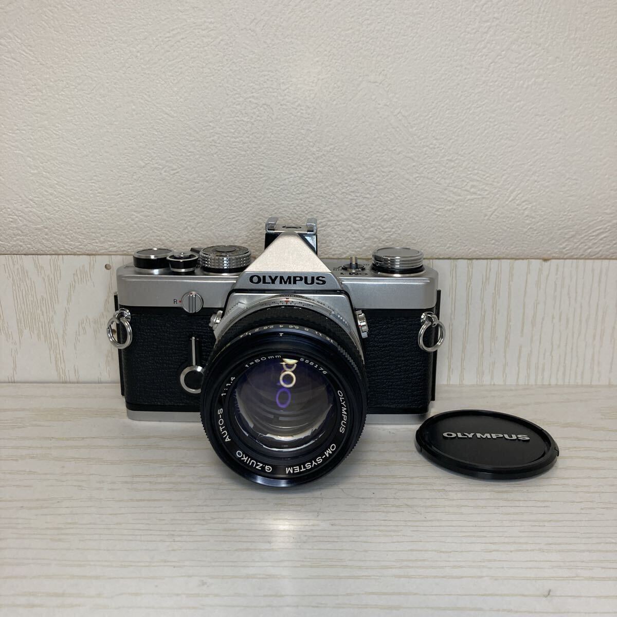 【1円〜】シャッターOK Olympus OM-1 カメラ + OM-System G Zuiko Auto-S 50mm 1:1.4 レンズ