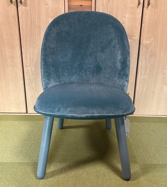 ★良品★normann COPENHAGEN ノーマンコペンハーゲン★Ace ラウンジチェア★ベロア生地★カラー Lake Blue★展示品？★