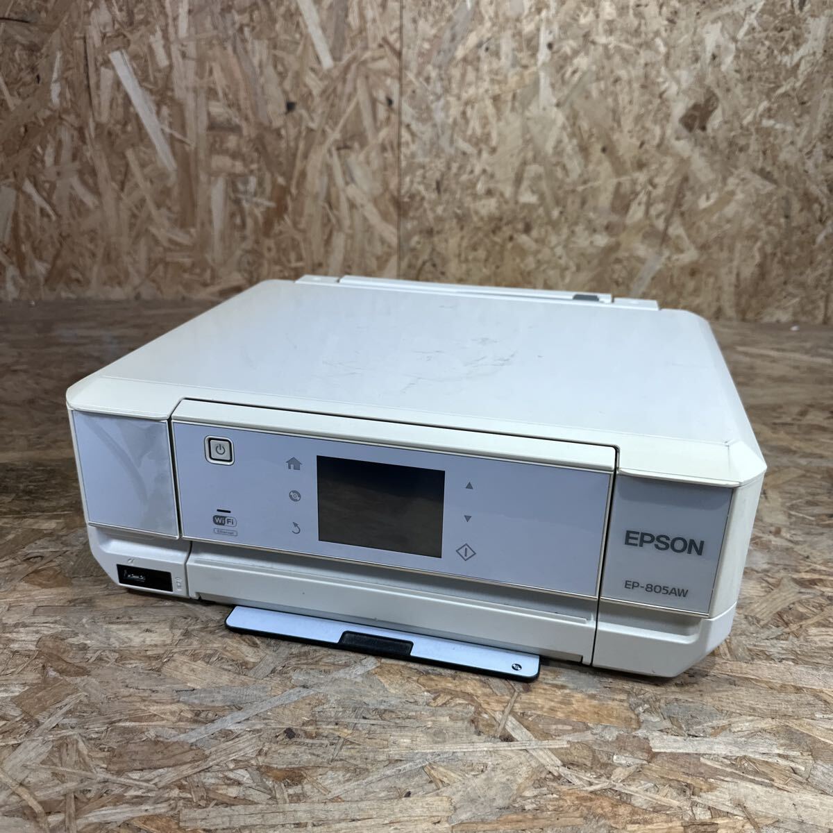 kt0411/1円〜/EPSON/エプソン/インクジェットプリンター/EP-805AW/複合機/ホワイト/C491B/2012年製/本体のみ/動作未確認/ジャンク