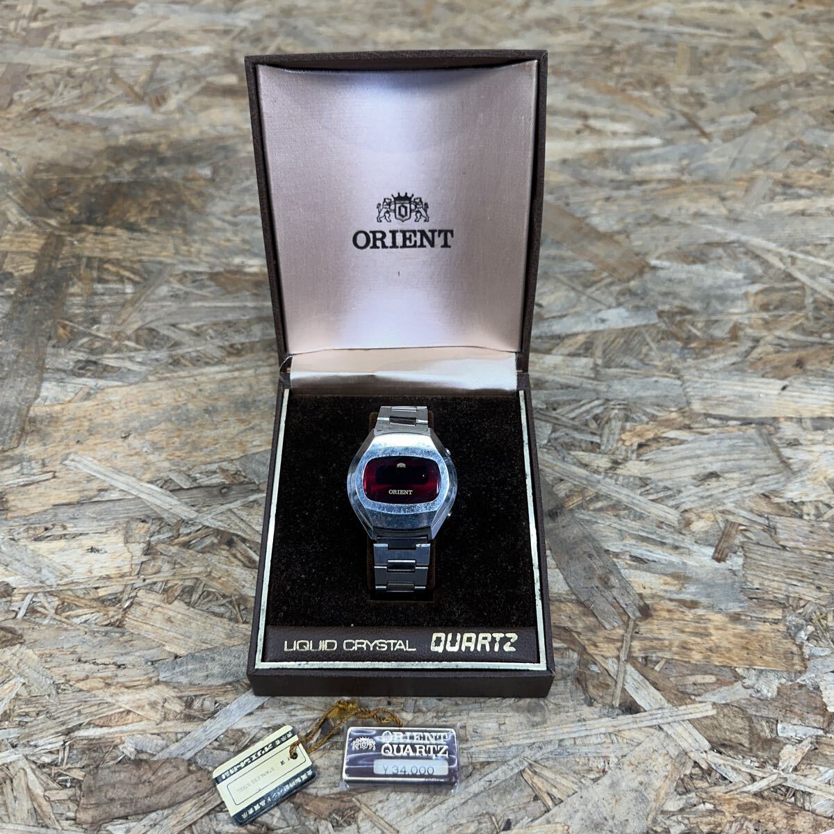 ae0411/1円〜/ORIENT/オリエント/タッチトロン/腕時計/F680102A-40/メンズ/デジタル/クォーツ/QZ/現状不動品