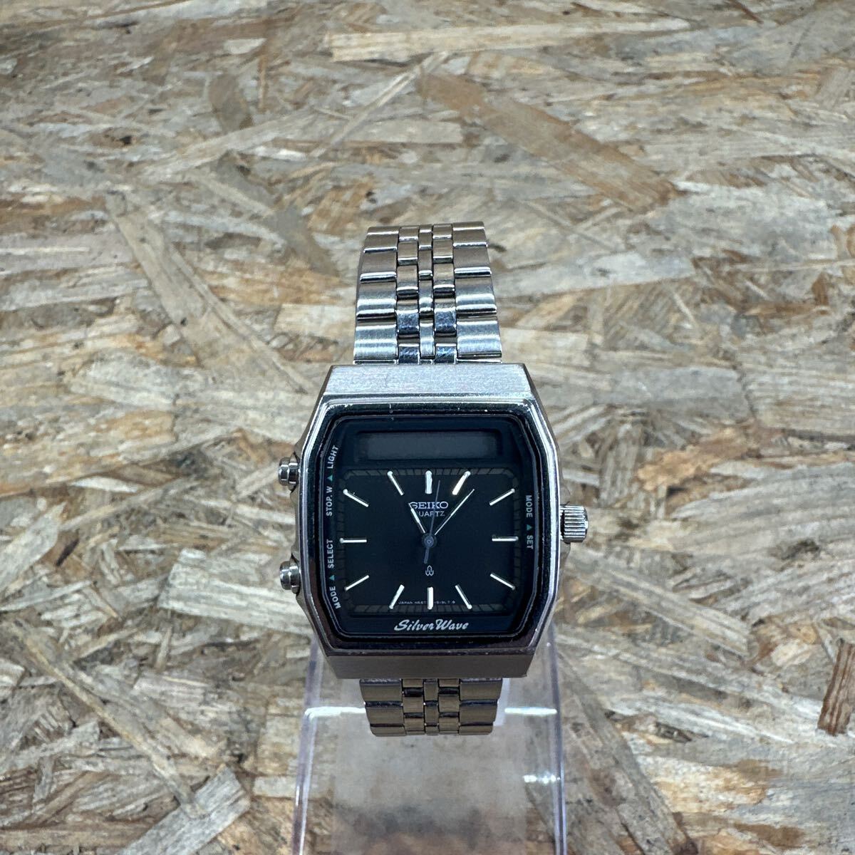 st0414/1円〜/SEIKO/セイコー/silver Wave/シルバーウェーブ/H557-513A/腕時計/QZ/クォーツ/本体のみ/現状不動品
