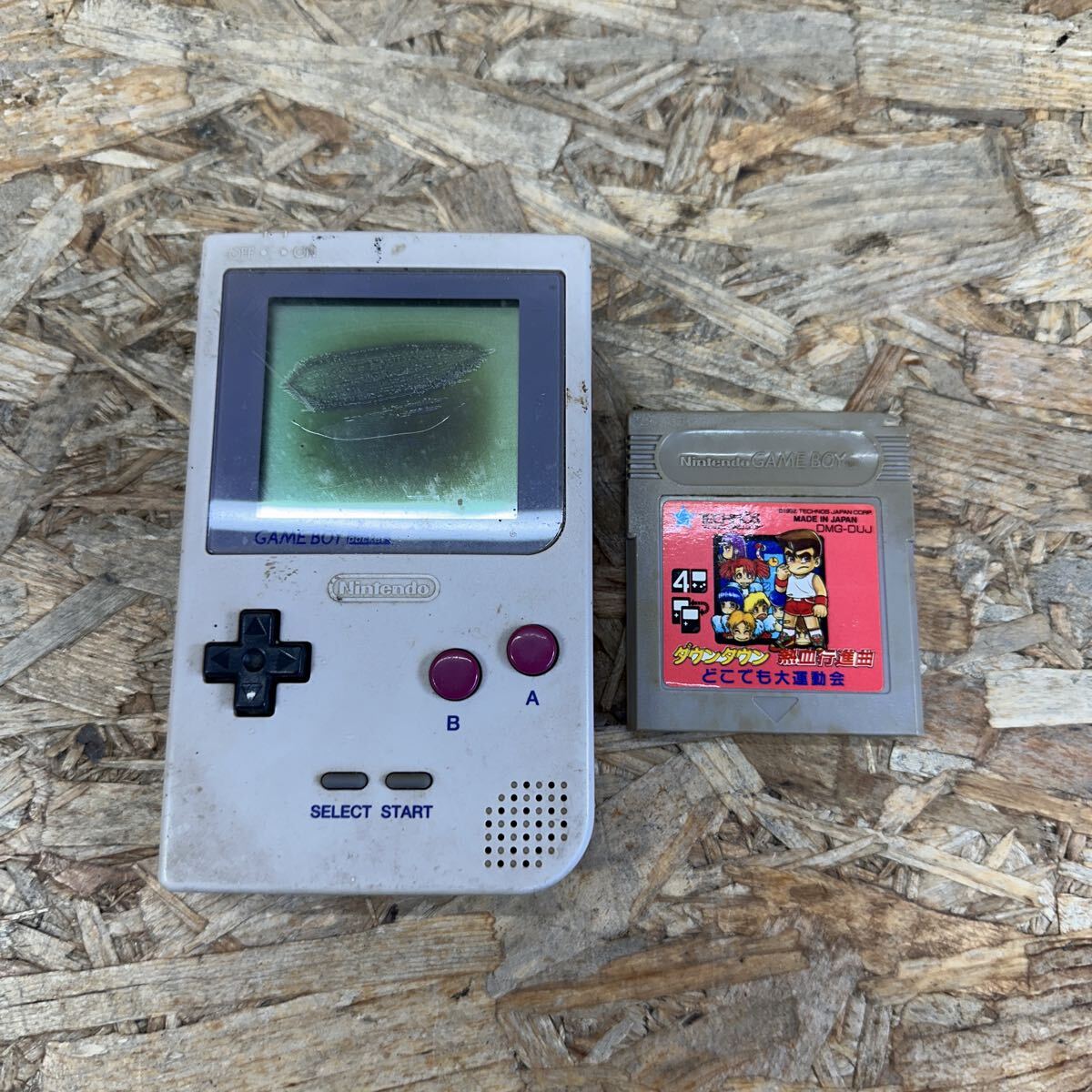 st0415/1円〜/Nintendo/ニンテンドー/GAMEBOY/ゲームボーイ/ポケット/MGB-001/任天堂/ゲーム機/動作未確認/ジャンク