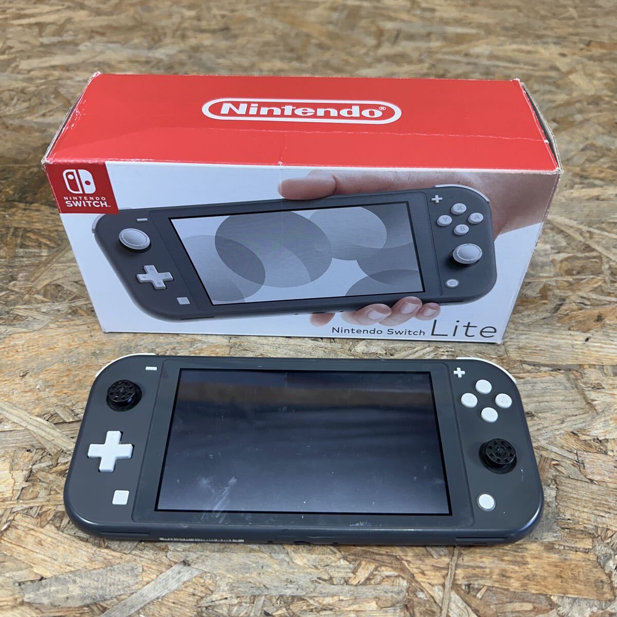 mdhd0414/1円〜/Nintendo/ニンテンドー/Switch Lite/スイッチライト/HDH-001/グレー/任天堂/通電動作不可/ジャンク