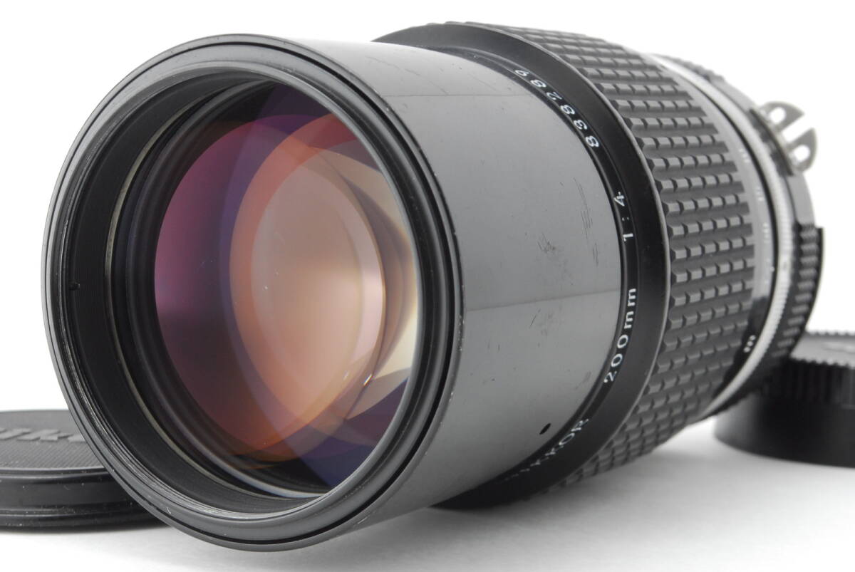 Nikon Ai Nikkor 200mm f/4 MF Lens #1103