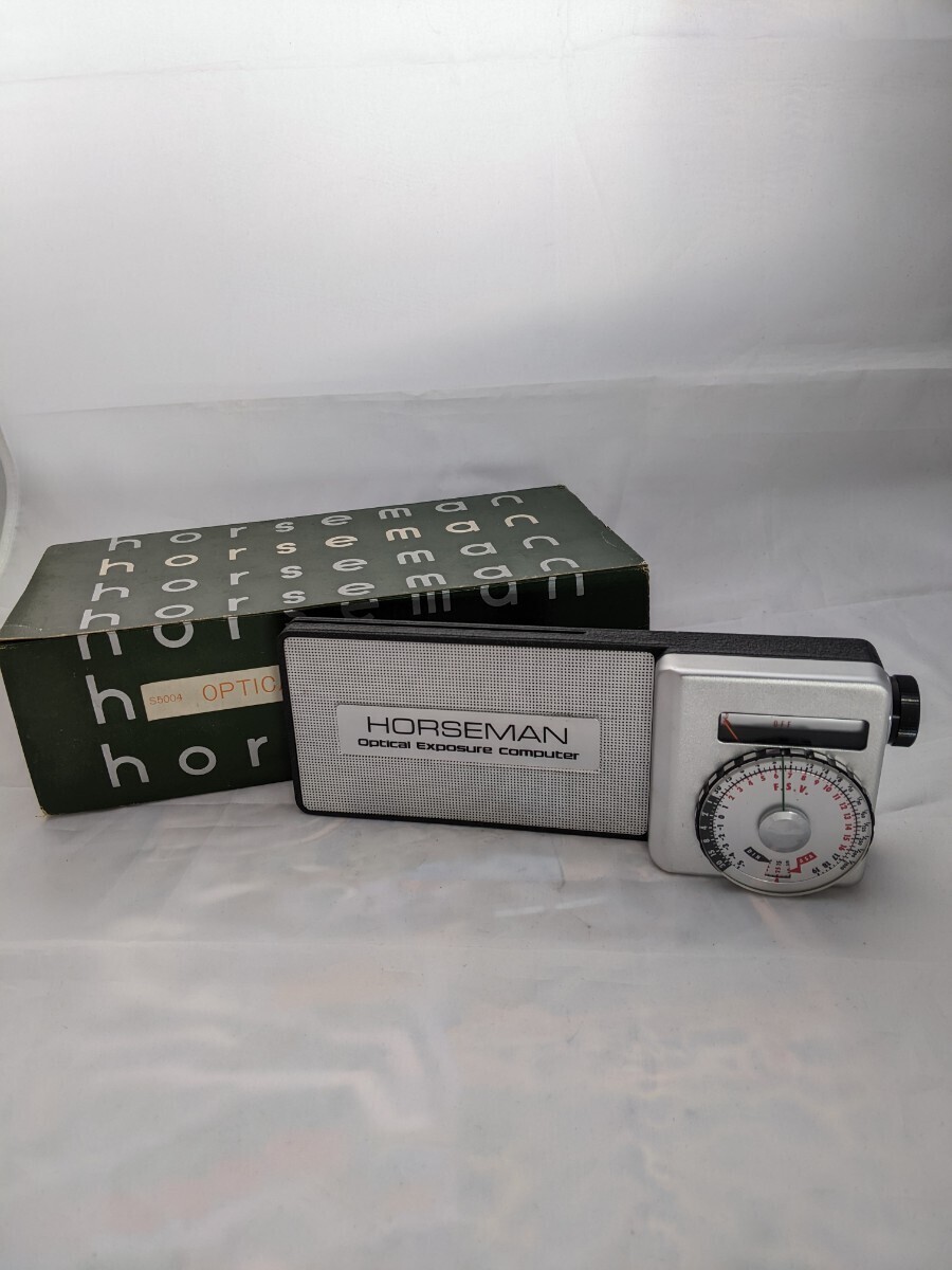 ★希少品★ HORSEMAN ホースマン OPTICAL EXPOSURE COMPUTER 測光メーター 露出計　#03263
