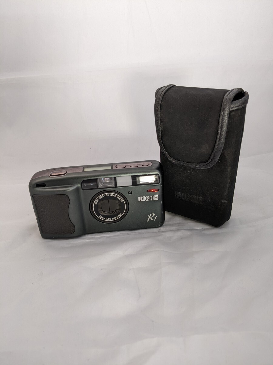 １円スタート★ RICOH リコー R1s フィルムカメラ 　#01073