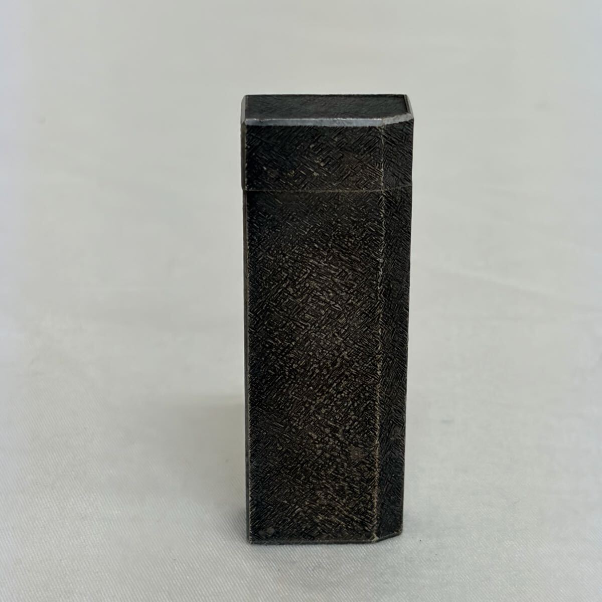 0005【0401 B-1572】Cartier カルティエ ペンタゴン ガスライターライター ローラー式 ヴィンテージ 喫煙具 喫煙グッズ 火花確認済み