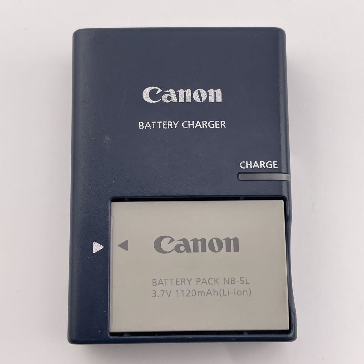 B 2個セット【動作確認済】送料無料　返金保証　キャノン　CANON CB-2LX + NB-5L 純正品 バッテリー　充電器 キヤノン　チャージャー