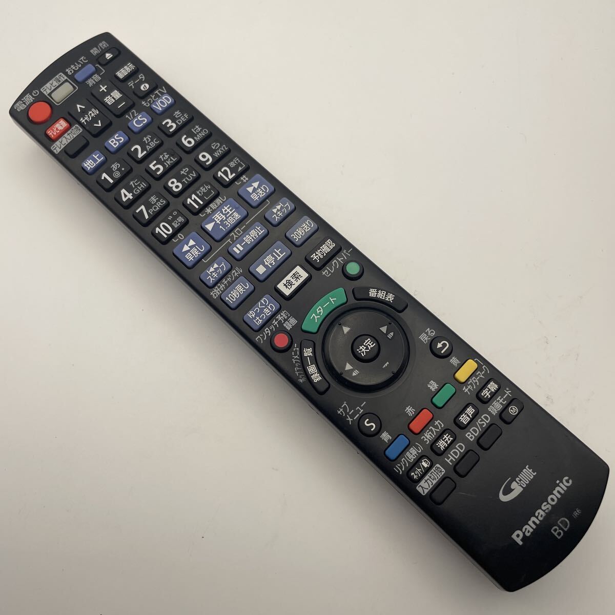 【ジャンク】送料無料　リモコン Panasonic パナソニック N2QAYB000994 