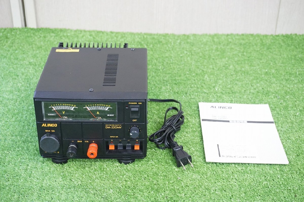 [SK][C6888480] ALINCO アルインコ DM-320MV 安定化電源 取扱説明書付き