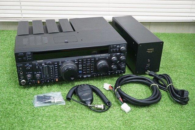 [QS][C6886117] YAESU ヤエス MARK-V FT-1000MP HF トランシーバー FP-29 電源 ケーブル 等付属 アマチュア無線