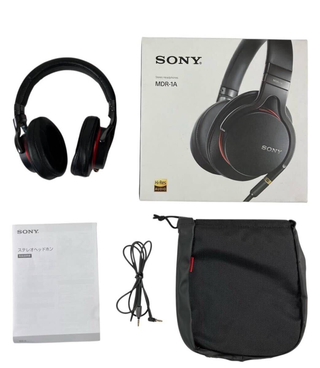 HY3998F ソニー SONY ヘッドホン MDR-1A ブラック MDR-1A B