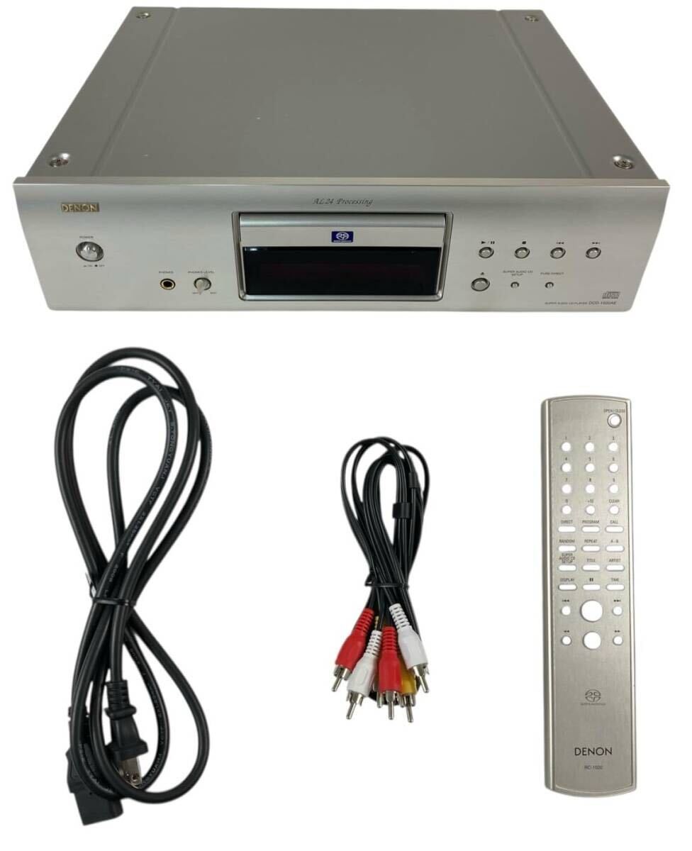 HY4010F Denon CD/SACDプレーヤー プレミアムシルバー DCD-1500AE-SP