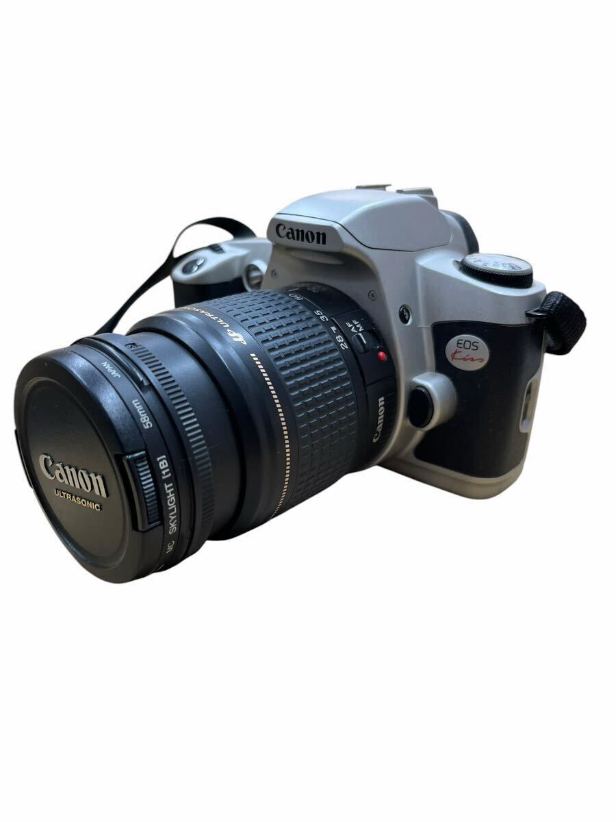 1円スタート キャノン Canon EOS kiss 1眼レフ 1眼レフカメラ フィルムカメラ コンパクトカメラ 初心者向け 軽量 電池式 動作未確認 