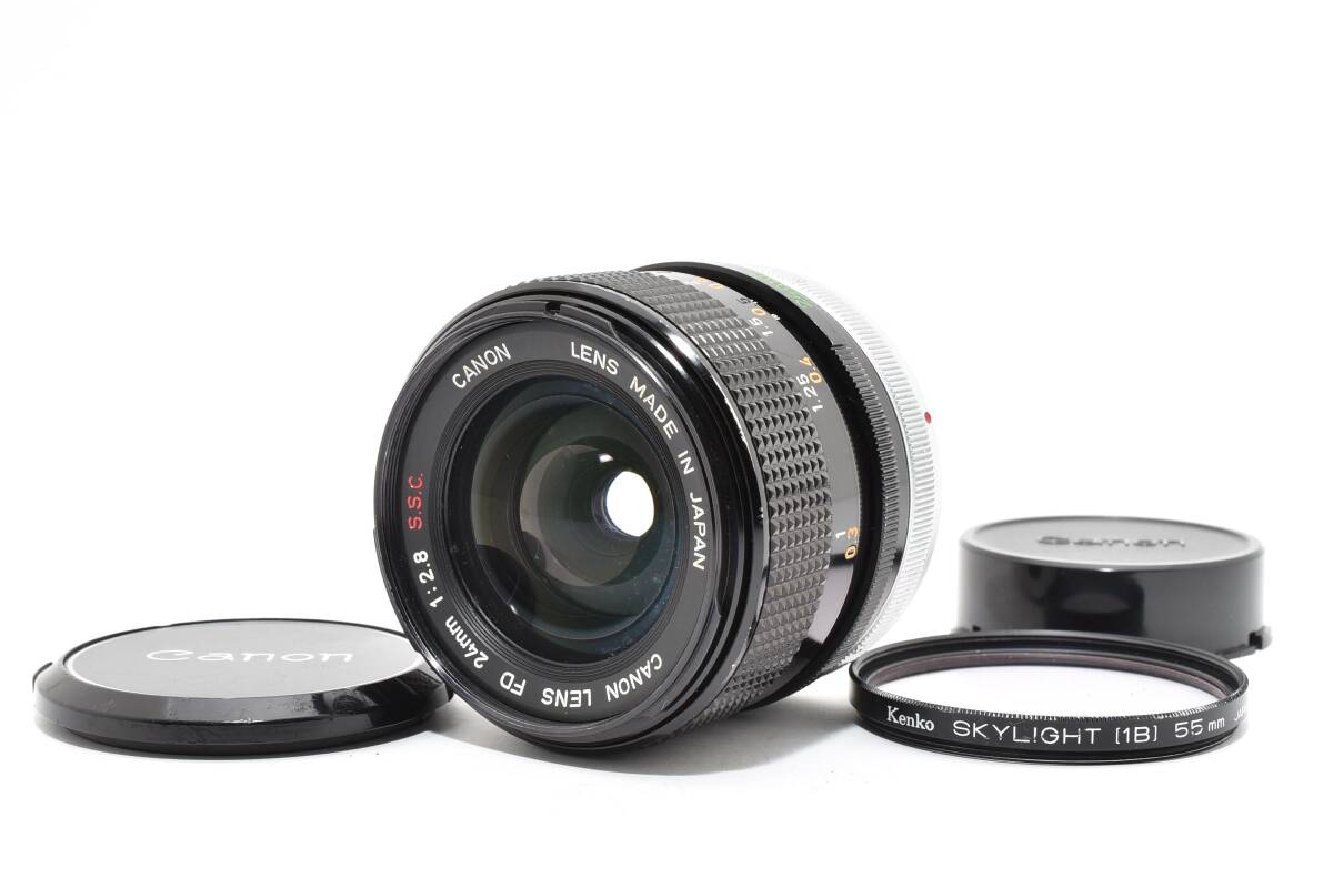 ★良品★ キヤノン Canon FD 24mm f2.8 S.S.C. 単焦点 広角 Y0472#H2614