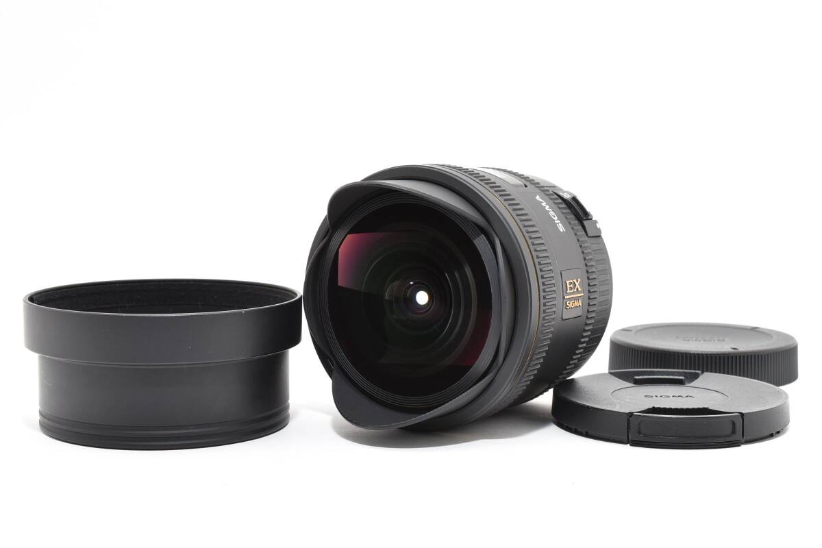 ★極上品★ シグマ SIGMA EX DC FISHEYE HSM 10mm F2.8 Canon キヤノン Y0424#H2619