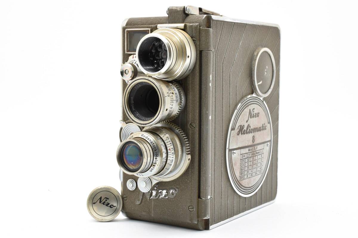 ★ニッツォ Nizo Heliomatic 8 8ミリビデオカメラ ムービーカメラ★ Y0484#H2621