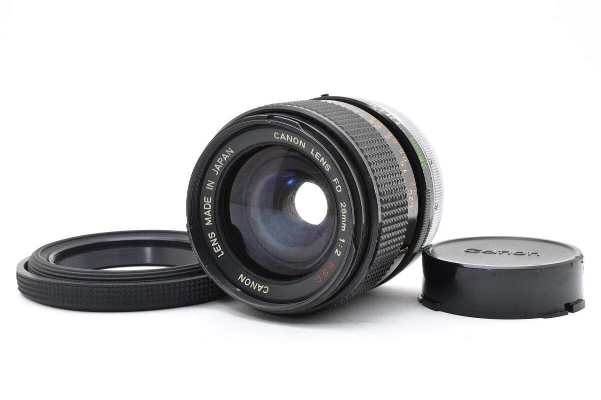 ★良品★キヤノン Canon FD 28mm F2 S.S.C. Y0423#H2628