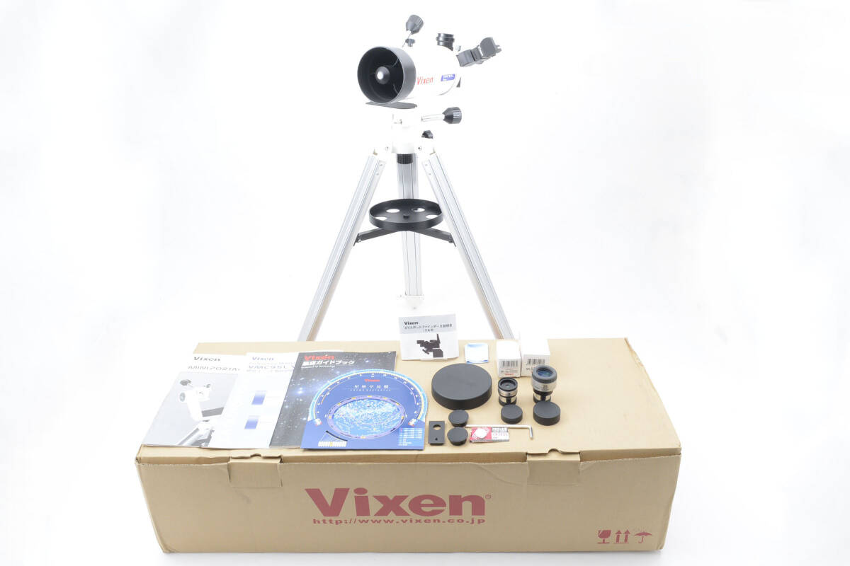 ★極上美品★ ビクセン VIXEN VMC95L MINI PORTA ミニポルタ 天体望遠鏡 三脚セット 元箱付属 Y0420#H2630