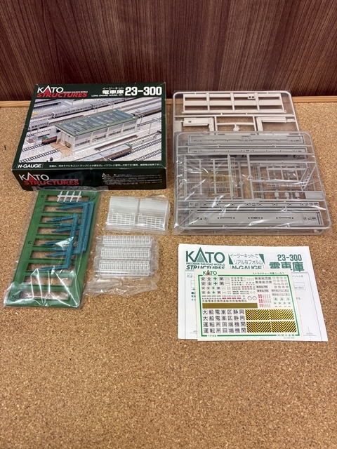 伊7748 未使用品 KATO 23-300 イージーキット 旧電車庫 JR カトー Nゲージ 鉄道模型 組み立てキット